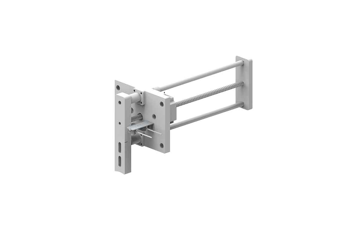 Dry film roll positioning device